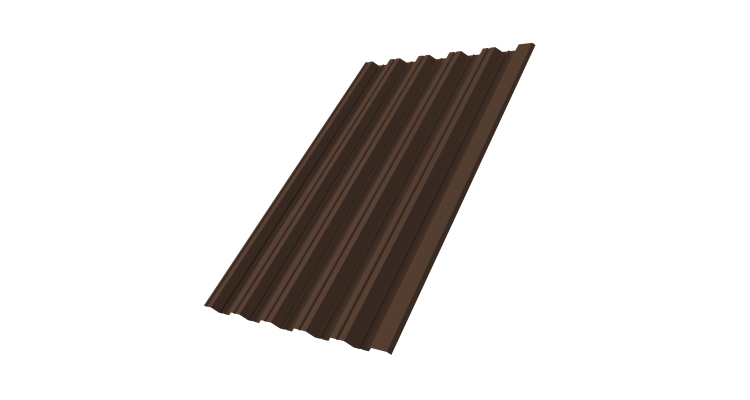 Профнастил HC35R 0,7 PE RAL 8017 шоколад