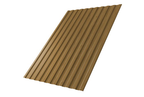 Профнастил С8А 0,45 Print Elite Honey Wood TwinColor