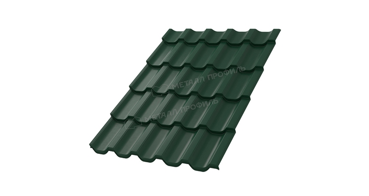 Металлочерепица МП Трамонтана-X NormanMP (ПЭ-01-6005-0.5)