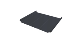 Кликфальц Pro Line Grand Line 0,5 Drap TX с пленкой на замках RAL 7024 мокрый асфальт