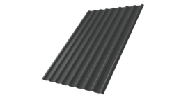Профнастил С20R 0.45 PE-Double RAL 7016 антрацитово-серый