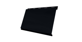 Вертикаль 0,2 GL classic 0.5 PurPro Matt 275 с пленкой RAL 9005 черный