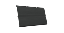 ЭкоБрус 3D 0,345 GL 0.5 PurLite Matt с пленкой RAL 7016 антрацитово-серый