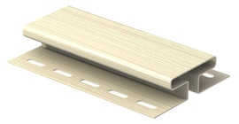 Соединительная планка сайдинга 3050 ЮП (уп 10 шт), цвет ванильный