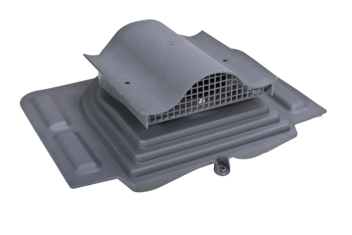 Вентиль кровельный универсальный PELTI - KTV серый