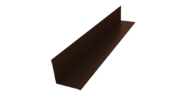 Угол внутренний 50х50 0,5 Satin Matt RAL 8017 шоколад (3м)