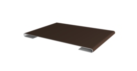 Планка стыковочная 0,5 Drap RAL 8017 шоколад (3м)