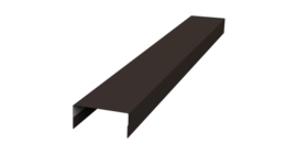 Крышка 30х15 жалюзи Texas 0,5 PurPro RR 32 темно-коричневый (2м)