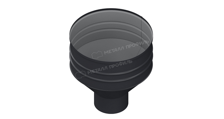 Воронка водосборная Металл Профиль ПРОЕКТ D350х150 Ral 7024