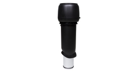 Выход вытяжки с колпаком Vilpe 160/225/700/ИЗ черный