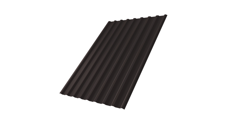 Профнастил С20R 0,45 Drap RAL 9005 черный 